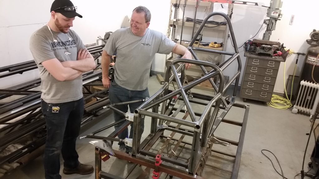 Formula thunder tube frame production