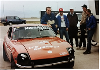 dave with datsun formula thunder racing history